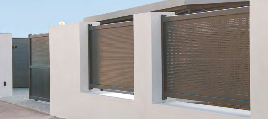 Cloture » leman home confort, domotique, alarme, volet roulant ... Moderne désign clôture